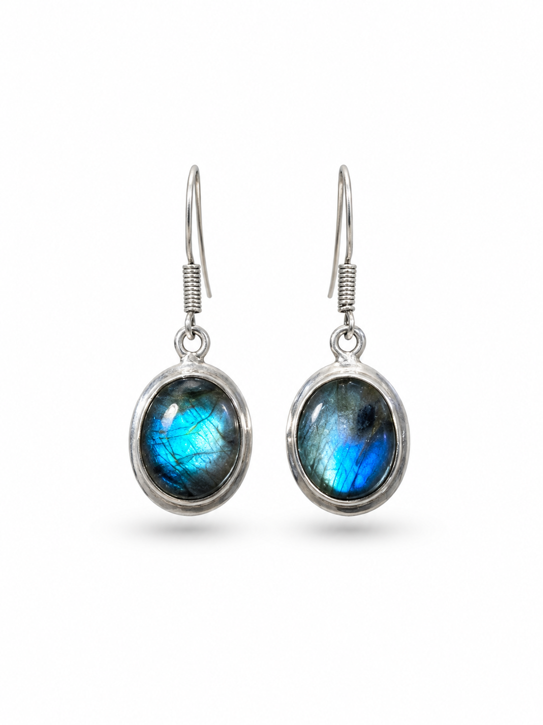 Boucles d’oreilles en Labradorite