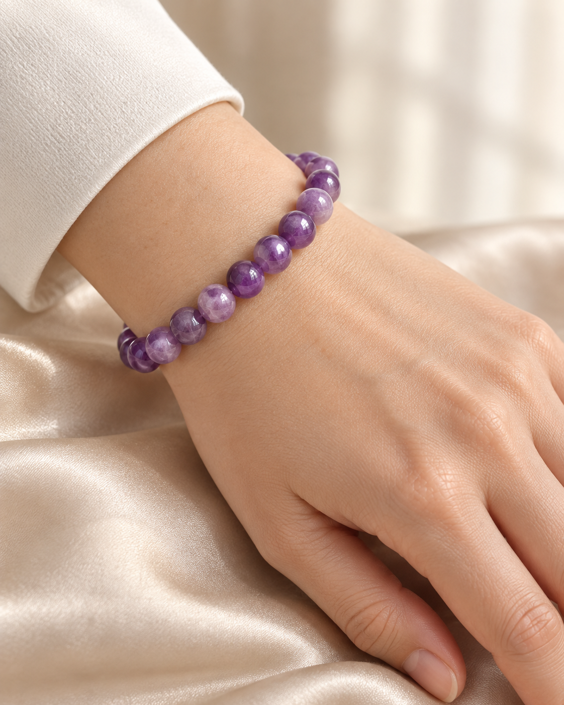 Bracelet en Améthyste